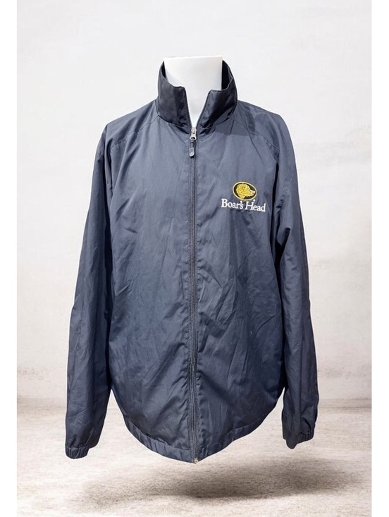Other - Boar's Head Meat Black Lightweight Windbreaker Jacket Sz XL
